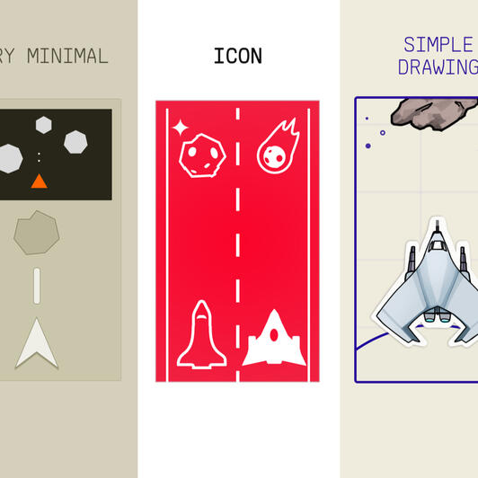 asteroids game style sheet